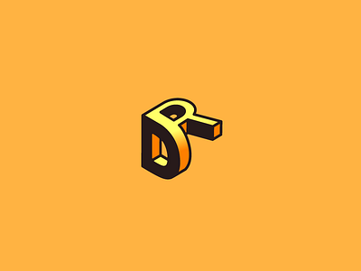 Logo proposal for "Data Revenue" agency. brand identity data design impossible letters logo logo proposal simple unique