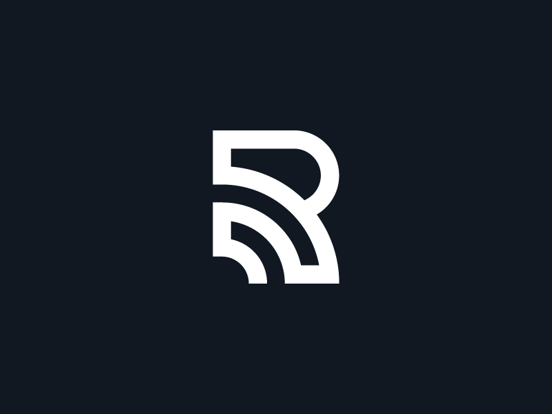 R by Milos Subotic on Dribbble