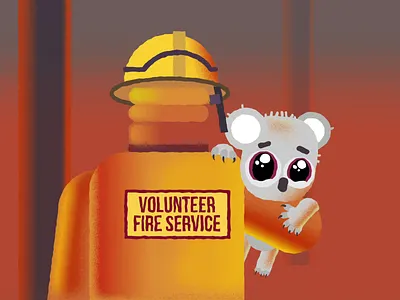 Pray for Australia animal animal animation australia australia bushfire australia fire bushfire character animation crying cute cute animation eyes animation fire firefighter koala motion motion design motion designer motiongraphics pray sad