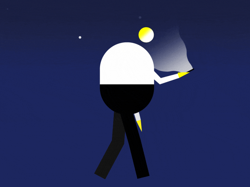 Phone Walking animation cycle exercise gif illustration iphone loop night phone walk walkcycle walking