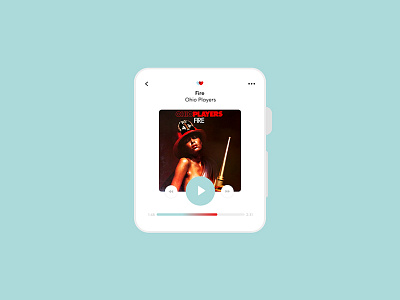 Music player – Daily UI #009 apple watch dailyui music music player ui