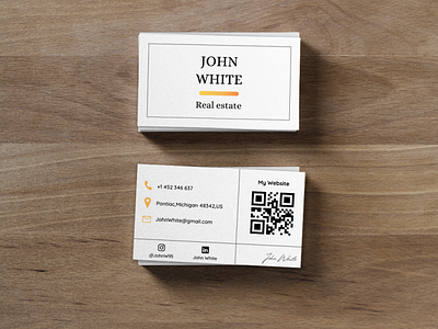 Business card template