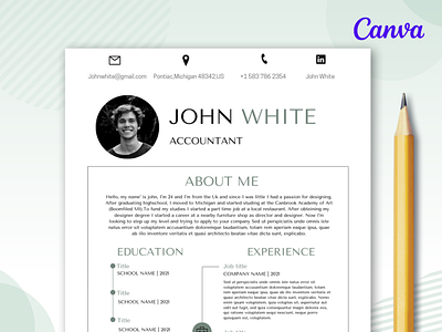 Curriculum vitae / CV template curriculum template cv cv template design professional resume template resume