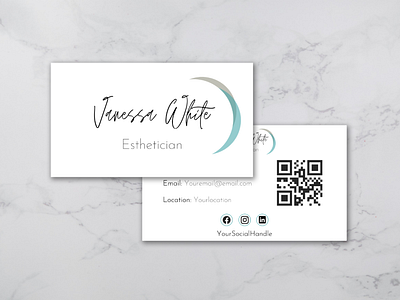 Canva business card template