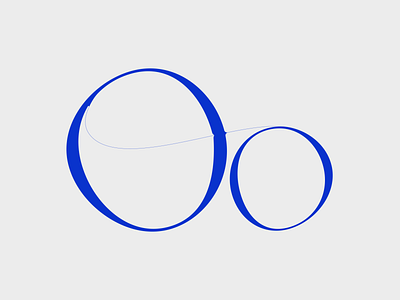 Typeface Letter O