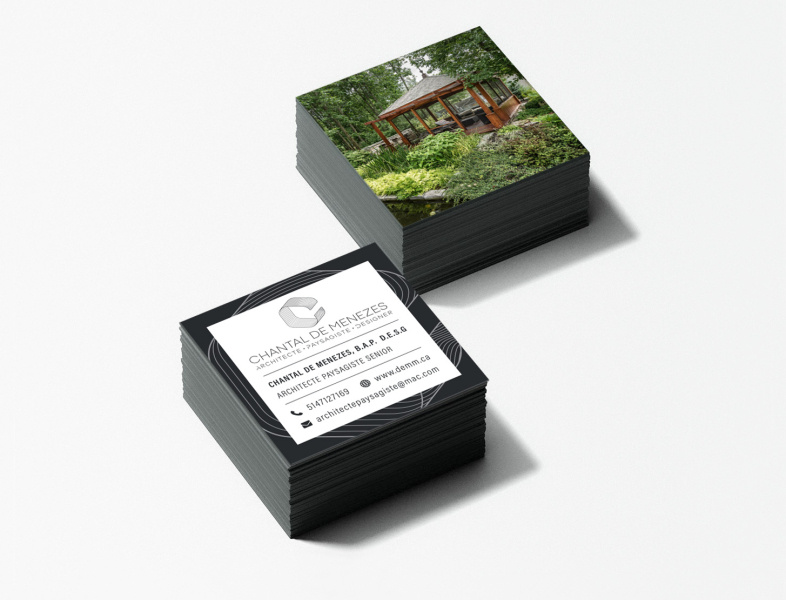 landscape architecture business cards by Jade Elliott Neilson on Dribbble
