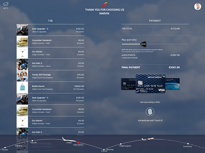 Tablet Flight Details