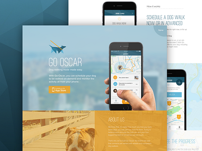 Go-Oscar Landing page