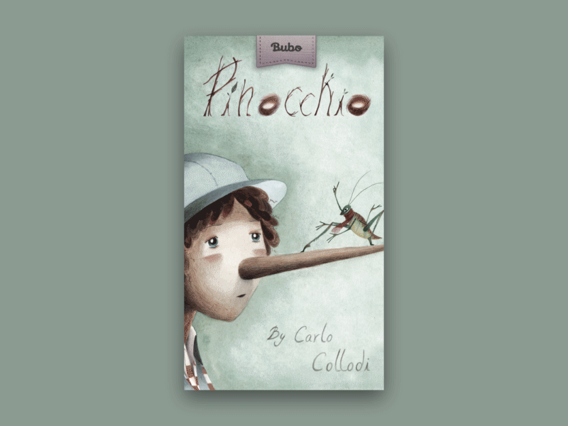 Book cover with credits - Animation animation app books childrens books dribbble e books illustrations music