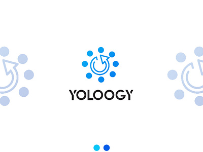 Yoloogy-2 abstract animation design graphic design icon illustration logo logo desing minimal simple technology top typography vector web website