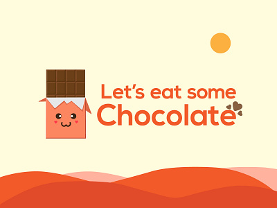 Chocolate illustration 3d animation avatar avatar icon cartoon chocolate day cute cute chocolate design eat graphic design icon illustration logo us vector warm