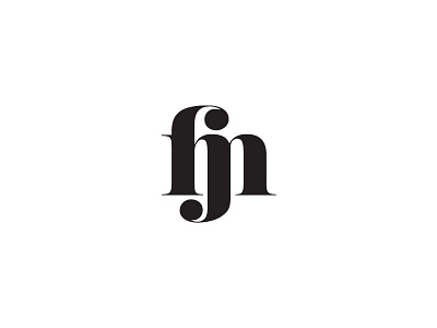 fjm logo fjm lettermark logo monogram typography