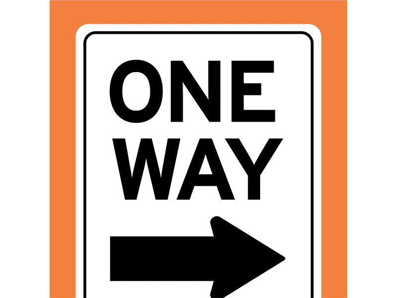 one way animated gif sign wallpaper