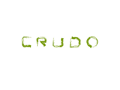 Crudo Logo Concept 4