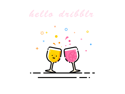 hello dribblr celebrate drink the first