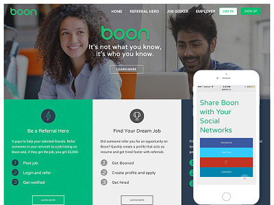 Boon Responsive Website