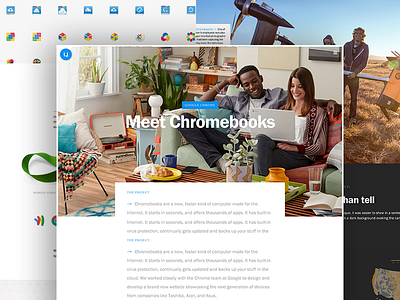 UPPERQUAD agency case study chrome drive google makani studio