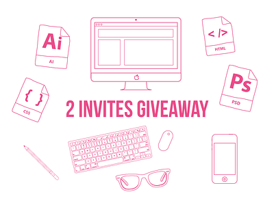 Dribbble Invites Giveaway