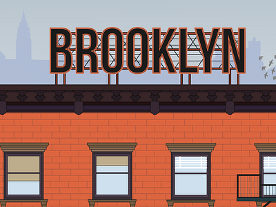 Brooklyn Building ai brooklyn building design illustrator new york rebound