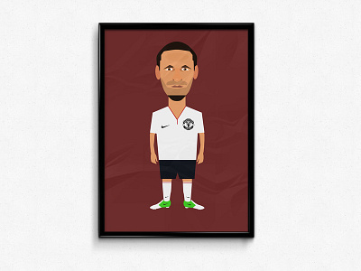 Rio Ferdinand Illustration | Manchester United