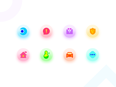 Practice-Icon app colour design icon illustration ui web white