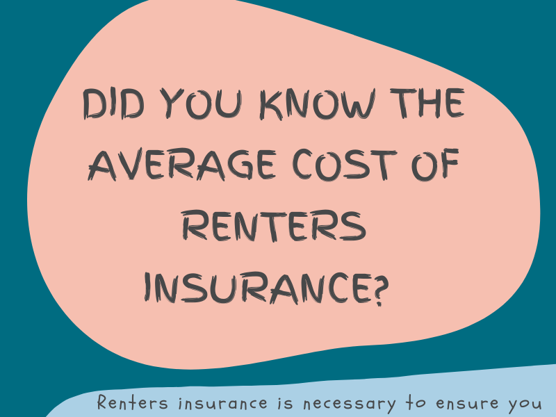 Did You Know The Average Cost of Renters Insurance? by Ag Workers on