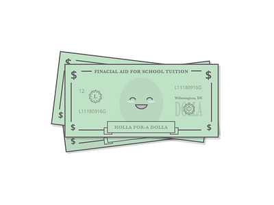 Holla for-a dolla bills cash faces happy icons holla for a dolla honey boo boo illustration money