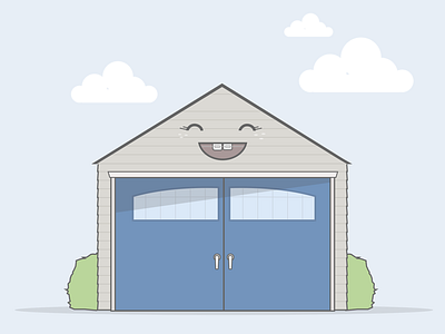 Brace-Face faces garage happy icon illustration web app