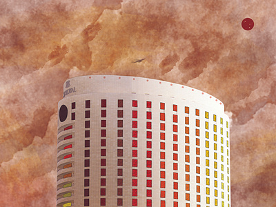 Collage render of Le-Royal Hotel