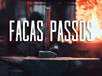 Facas Passos brand branding design graphic design logo