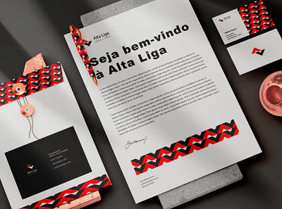 Alta Liga brand branding design graphic design layout logo mockup