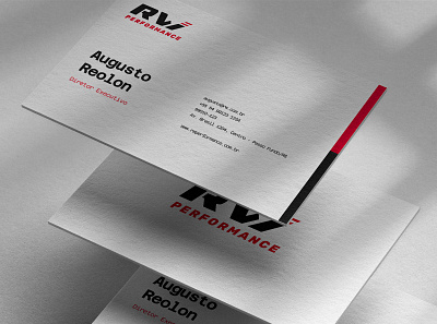 RW Performance brand branding design graphic design layout logo mockup