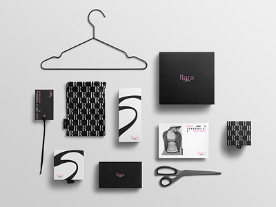 Rara Culture brand branding clothes design embalagem fashion graphic design layout logo mockup moda roupas