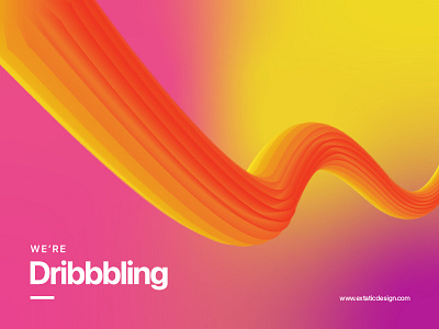 We're on Dribbble! design dribbble first shot firstpost illustration vector welcomeshot