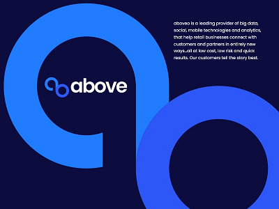 AboveO Logo design concept branding concept design dribbble extaticdesign infinity letter a letter o logo logodesign