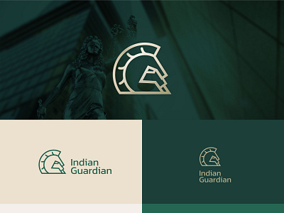 Logo Concept for Indian Guardian advocate branding identity illustration illustrator indian lawyer logo logodesign minimal spartan