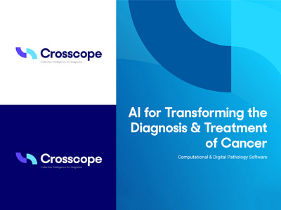 Crosscope Digital Pathology Logo Design