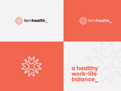 Female healthcare Logo + Brand Element | Ensemble