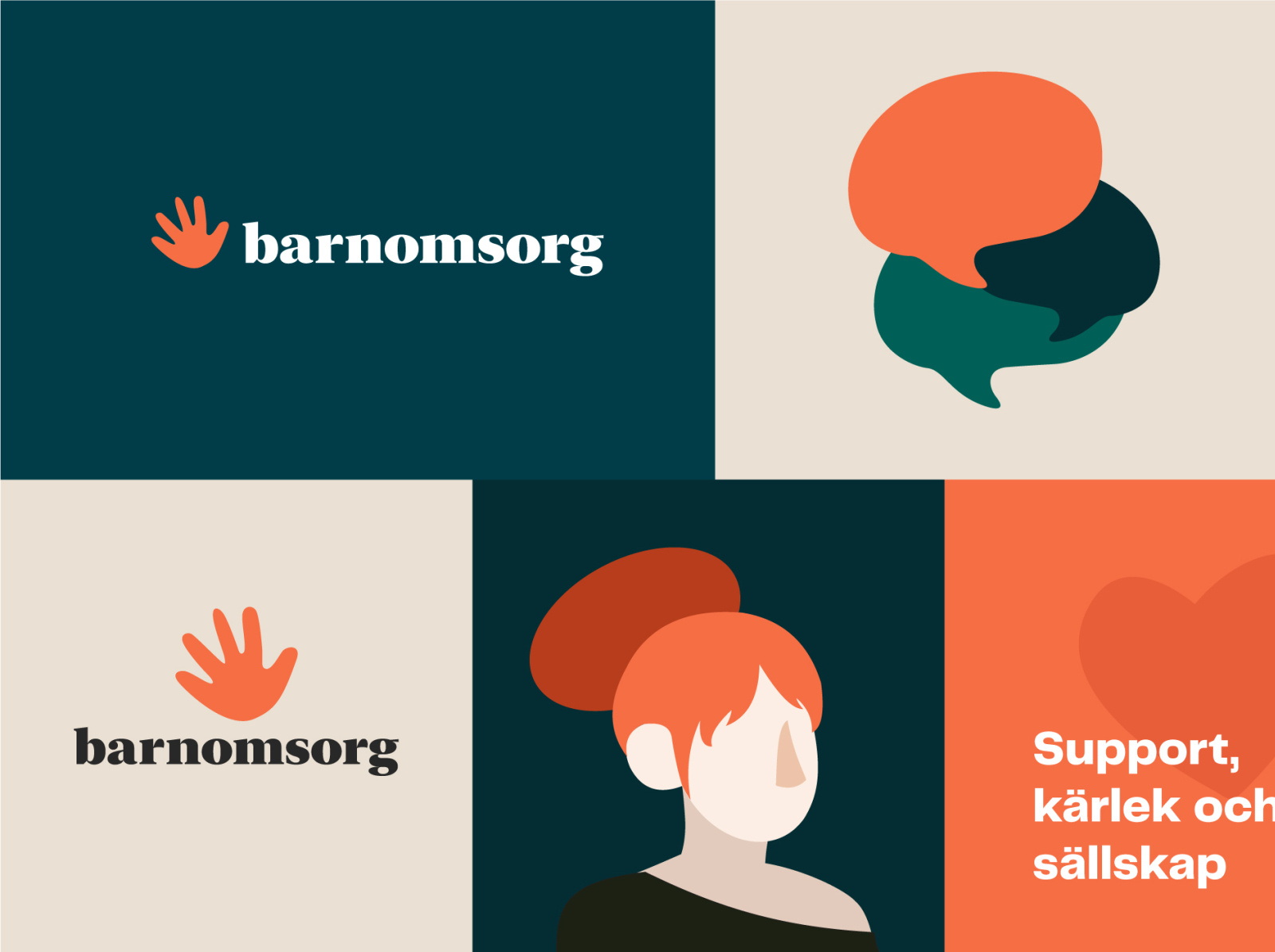 Barnomsorg Visual Style by Parminder Matharoo on Dribbble