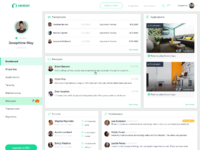 Landlords’ Rental Dashboard by Yulya for Mind Studios on Dribbble