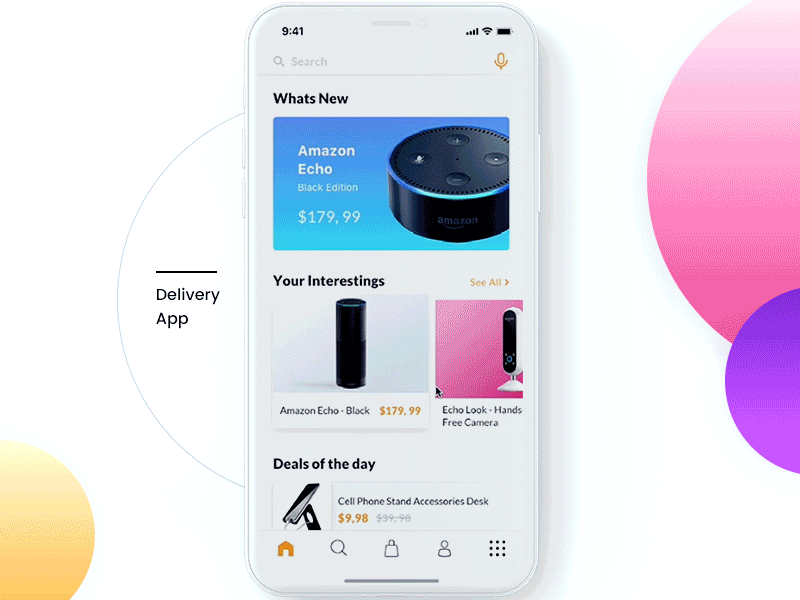 Amazon Order Delivery Design Concept