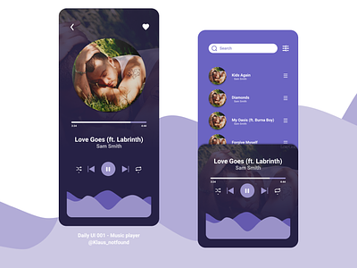 Music App Concept Design branding design figma ui uidesign uiux uiuxdesign ux