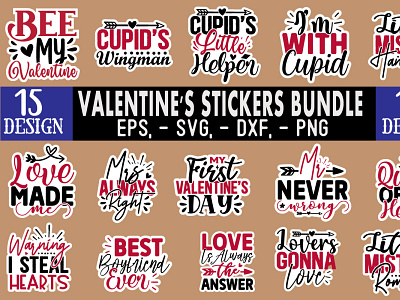 Valentine SVG Design Bundle