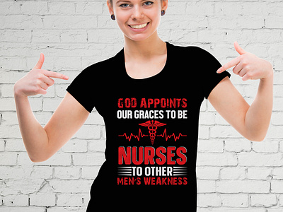 Nurse T shirt Design Template