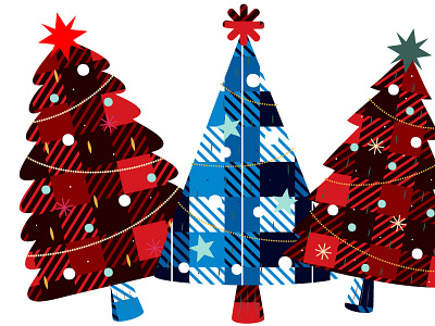 Christmas Tree Design Template christmas christmas tree graphic design logo tree vector