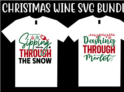 Christmas SVG T shirt Design Template christmas svg bundle