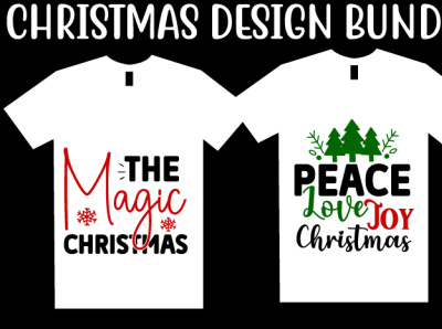 Christmas SVG T shirt Design Template christmas svg bundle