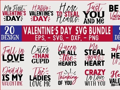 Valentine SVG Design Bundle bundle svg valentine svg design bundle