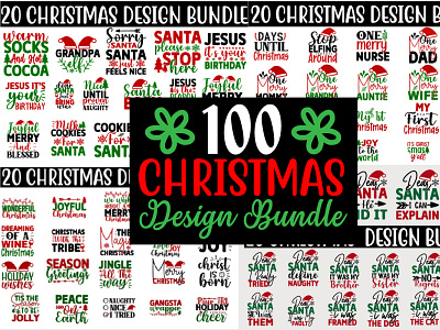 Christmas SVG Design Bundle bundle christmas svg graphic design