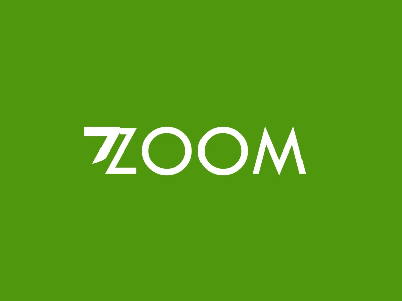 Zoom | Creative Word animation branding gif icon illustration interaction logo transition type zoom